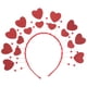 thumbnail image 1 of Diadema de corazón para San Valentín, diadema para mujer, corazón brillante, decoración de San Valentín, cumpleaños, fiesta de cosplay, aro para el pelo, accesorios para el cabello, 1 of 6