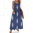 thumbnail image 1 of Robe Sans Manches Ethiopian Cross 3 Tenues de Plage pour Femmes Robe d'Été Quotidienne, 1 of 4