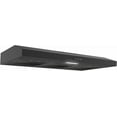 thumbnail image 6 of Streamline 36 in. Lecce Ducted Undermount 80 CFM Range Hood in Grit Black with Mesh Filters, Push Button Control, LED Light, 6 of 9