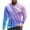 Purple, variant on Mens Long Sleeve Shirts 3D Graphic Tee Big & Tall Casual Crew Neck Tops Novelty Trendy T Shirts