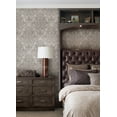 thumbnail image 4 of Advantage Anders Gold Damask Wallpaper, 4 of 4