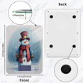 thumbnail image 2 of High Precision Digital Kitchen Scale Tempered Glass Food Scale Multifunction Scale Small Kitchen Appliances Watercolor-style Snowman Pattern, 2 of 7