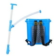 thumbnail image 2 of Esparcidor de fertilizante manual de 25 l, mango ergonómico, esparcidor de fertilizante multifunción, pulverizador de fertilizante para verduras, gran Altura ajustable, 2 of 8