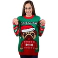 thumbnail image 5 of Tstars Boys Unisex Ugly Christmas Sweater Santa Paws Pug Festive Holiday Sweater Kids Christmas Gift Funny Humor Holiday Shirts Xmas Party Christmas Gifts for Boy Ugly Xmas Sweater, 5 of 7