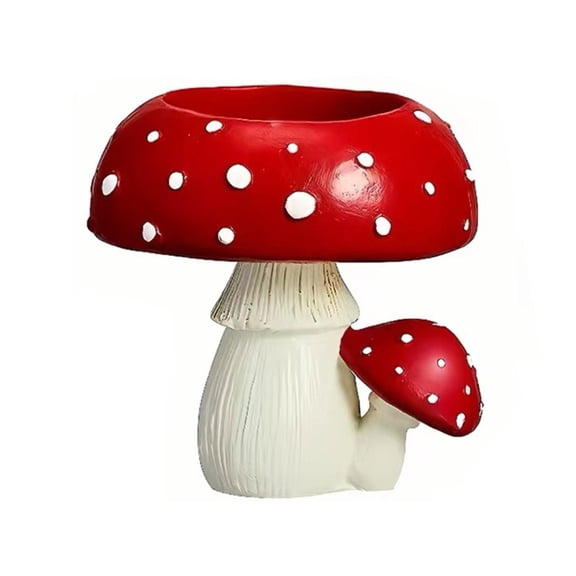 1PC Mushroom Tea Candle Holder Candles And Candle Holders Candlestick For Bath Relaxation Red