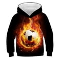 thumbnail image 4 of Sudadera con capucha con estampado 3D de fútbol para hombre, sudadera informal de manga larga, holgada, de gran tamaño, 4 of 5