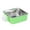 Green, variant on Visland Crate Dog Bowl, Removable – Stainless Steel Hanging Pet Holder Cat Cage Food Bowl & Kennel Water Feeder with Food Spoon for Puppy Bird Ferret Guinea Pig Rat