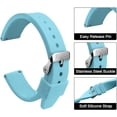 thumbnail image 5 of Blekon Original Replacement Band for Nurse Watches – 14mm Watch Strap, Scrub Colors, Dust Resistant Ultrasoft Silicone Straps for Men and Women, Easy Insert Release and Clean, 5 of 7