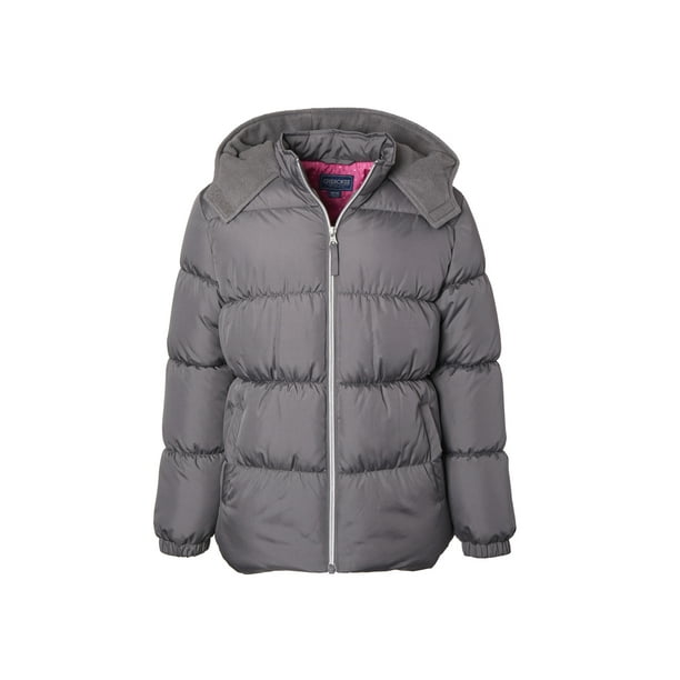 Cherokee Girls School Uniform Quilted Heavy Puffer Jacket (Little Girls