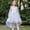 White, variant on Girls Fashion Casual Birthday Dress Girls Kids Tulle Dress for Girls 7-8 Years
