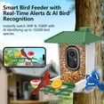 thumbnail image 2 of Comedero inteligente para pájaros Kasukani 2K HD WiFi con cámara de energía solar, 2 of 7