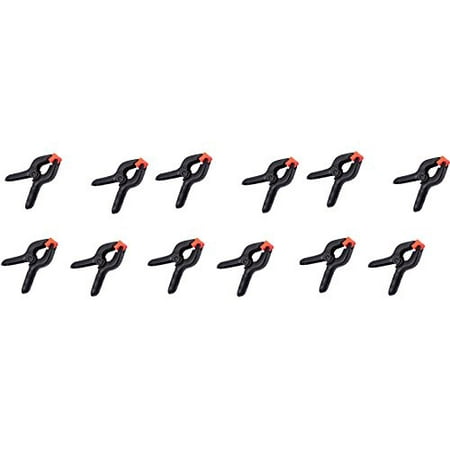 12 Pack Spring - 12 Pack 4 Inch Spring Clamps Heavy Duty Plastic Muslin Clamps
