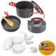 thumbnail image 3 of Eigraketly Paquete de 14 ollas para acampar al aire libre, utensilios de cocina portátiles, antiadherentes, mochileros, lavables, con Kits de desorden para acampar No.01, 3 of 6