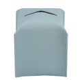 thumbnail image 4 of Cateissary Soporte para caja de pañuelos, cubierta impermeable de PU, caja de papel, contenedor, oficina, Hotel para dormitorio, sala de estar, Decoración del hogar Azul, 4 of 6