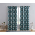 thumbnail image 7 of THD Sophia 100% Complete Blackout Privacy Energy Efficient Grommet Window Treatment Curtains - Pair, 7 of 7