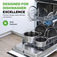 thumbnail image 5 of Juego de Utensilios de Cocina NutriChef NC3PLY8Z5 Acero Inoxidable Triply 8 Piezas, 5 of 5