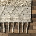 thumbnail image 4 of Rugs USA Chandy Textured Wool Area Rug, 8' x 8', Square, Durden Cream, 4 of 9