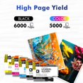 thumbnail image 3 of Cartuchos de tinta Toner Bank LC406XL, paquete de 5, alto rendimiento, 3 of 8