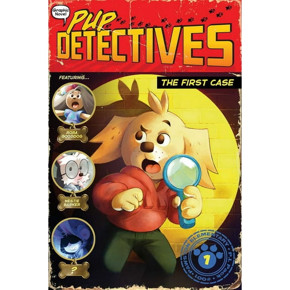 Pup Detectives The First Case, Book 1, (Hardcover)