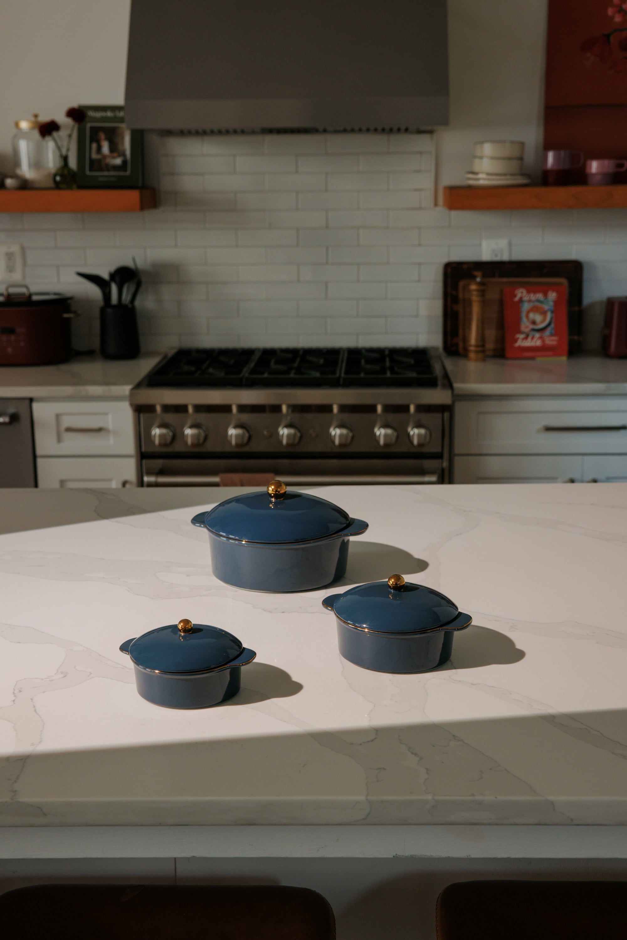 TT 64oz Ceramic Casserole Dish – Versatile Cream Finish