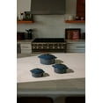 thumbnail image 3 of Thyme & Table 3-Piece Ceramic Casserole Set – Atlantic Blue, 3 of 10