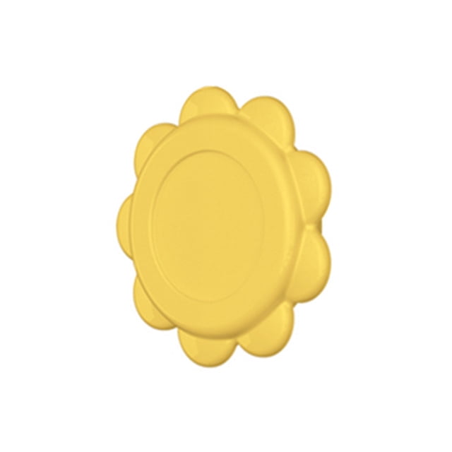 Bearachild Paquete de 2 ganchos de pared autoadhesivos de plástico para control remoto, colgador de salida, organizador de soporte de oficina Cocina y Comedor Amarillo