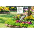 thumbnail image 5 of Eveokoki 8x12 Inch Pardon The Weeds,We Are Feeding The Bees Aluminum Lawn Sign Stand Yard Sign With Metal Stakes Kit Outside Garden Grass Farm Signs Outdoor Decorations, 5 of 6