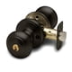 thumbnail image 1 of Pomo de puerta Copper Creek Colonial con llave, bronce toscano, 1 of 7