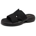 thumbnail image 2 of Sandalias Con Punta Abierta Sin Cordones para Mujer Cómodas Y Transpirables La Playa A Fuego Lento, 2 of 9