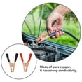 thumbnail image 4 of KAKOWELY 2pcs Jumper Cable Clamps Small Alligator Clamps Alligator Clips Cable Alligator Clips Battery Cable Clips Alligator Leads Clip Alligator Clips Car Starter Wire Clamp Battery Cable Clamps, 4 of 4