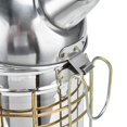 thumbnail image 4 of Pointed Beehive Smoker with Heat Protection Board Stainless Steel Bee Smoker for Bee House, 4 of 5