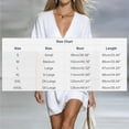 thumbnail image 6 of LIaqionyy Womens Dress Short Sleeve V Neck Beachwear Oversized Summer Casual Beach Vacation Dresses Clothes, 6 of 6