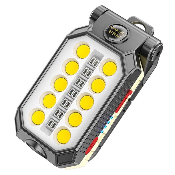 Linterna De Mano Cob Highlight, Luz Led De Emergencia Para Acampar Con Siete Engranajes De Luz Para Pesca, Senderismo, Caminata Nocturna Monstrate HA022335-00