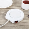 thumbnail image 1 of Peahefy warmer heater,Heater Pad,110V  White Electric Powered Cup Warmer Heater Pad Coffee Tea Milk Mug US Plug,US plug, 1 of 7