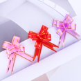thumbnail image 2 of Cintas de lazo de tracción, envoltorios de flores para eventos de boda, Decoración de cumpleaños, accesorios de envoltura de regalos, decoración de regalos de Navidad, 100 Uds., 2 of 4