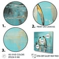 thumbnail image 3 of Designart "Snowy Penguin Family Gathering II" Penguin Floater Framed Wall Decor, 3 of 5