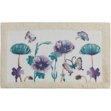 Creative Bath Garden Gate Rug, Lilac