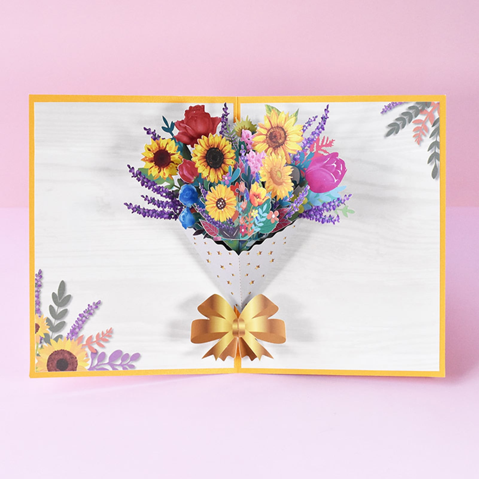 3D Sun Flower Pop Up Greeting Card - SmilyPops  Handmade Creative 3D Pop-Up  Greeting Cards Online