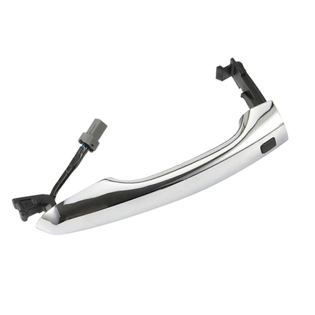 Car Outside Door Handle Replacement, for AD 2016-2019 Keyless Entry with Button 82661-F2210 Right S