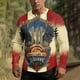 thumbnail image 4 of Ceisia Men's Patriotic City & Eagle Print Long Sleeve Henley Top Casual Commemorative Shirt for All Seasons Multicolor L Gifts, 4 of 8