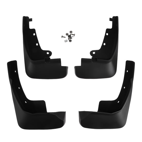 Unique Bargains Front & Rear Side Automotive Mud Guards Splash Compatible for Ford Edge 2015-2018