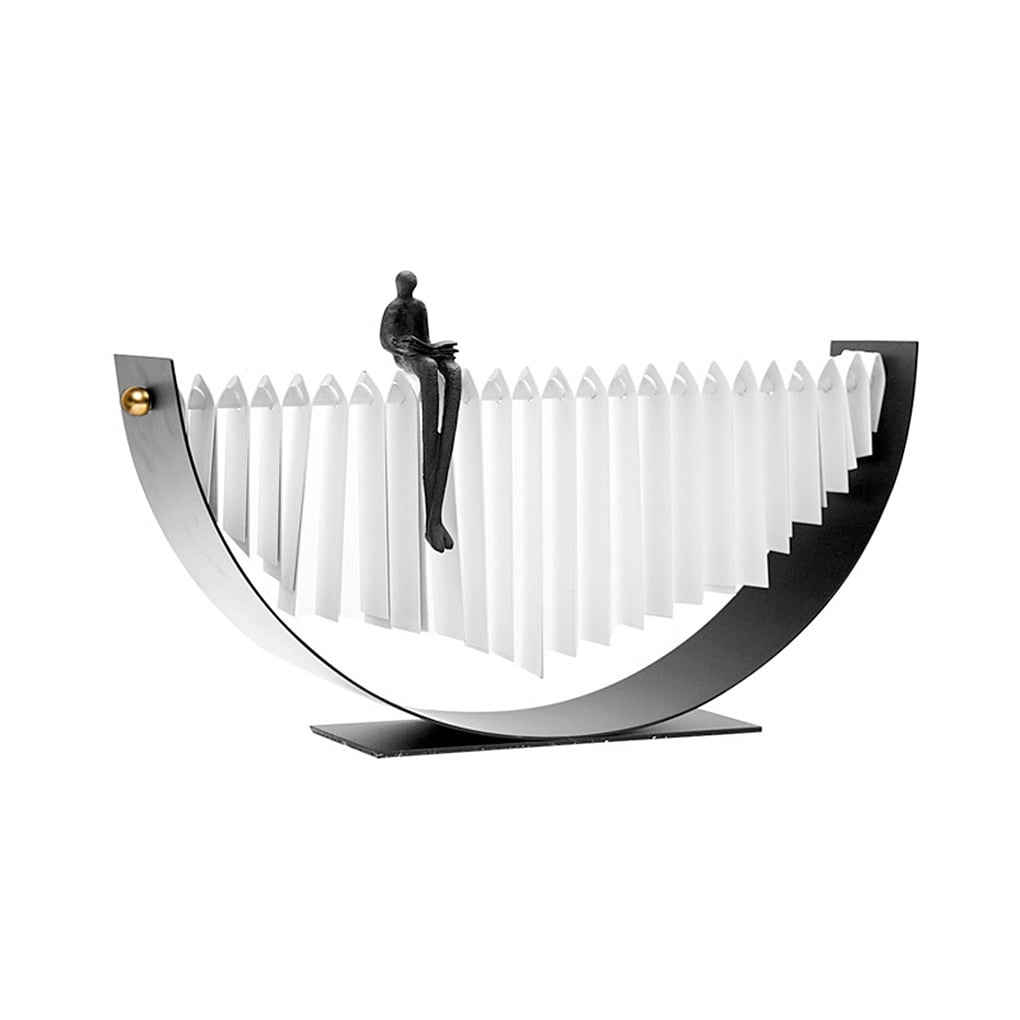 Artoneday Character Statue Home Office Bar Library Bedroom Decoration