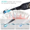 thumbnail image 5 of Cepillo de dientes eléctrico sónico SEAGO para adultos, temporizador, 5 modos, recargable por USB, cabezal de repuesto, boquillas, caja de regalo SG-507, 5 of 5