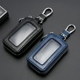 thumbnail image 2 of Multifunction Key Holder Bag Leather Case Ring Wallet Car Zipper Pouch Keychain, 2 of 9