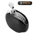 thumbnail image 2 of LLC Smart Earphone Storage Box/Headphone Cable Organizer/Earbuds Holder Case (3pcs, Black), 2 of 5