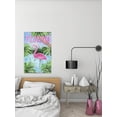 thumbnail image 6 of Florida Flamingo II Painting Print on Wrapped Canvas, 6 of 6