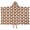 White Butterfly Orange, variant on White Butterfly Orange Pattern Hooded Bath Towel，50"x30" for Ages 3 To 12 Kids, Quick Dry Lightweight Soft Microfiber Hood Beach Towel Cover Up for Kids