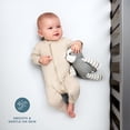 thumbnail image 4 of Bare Home 2 Pack Fitted Sheets - Premium 1800 Collection - Ultra Soft - Crib, Morning Sun/White, 4 of 8