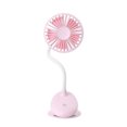 thumbnail image 1 of leyfeng Ventilador con clip, ventilador pequeño con carga USB, ventilador de escritorio silencioso, ventiladores de refrigeración para cochecito de bebé, portátil flexible, 1 of 8