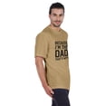 thumbnail image 2 of Inkmeso Men's Graphic Printed Because I'm The Dad That's Why Novelty Sarcastic Tshirt Crew Neck Tee For Daddy, 2 of 7
